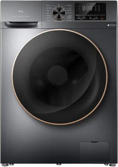 Πλυντήριο Ρούχων 10kg 1200 Στροφών Γκρι , FP1012SA0GR, TCL